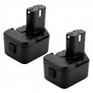 Upgraded 2-Pack 3.5Ah 12V Replacemen Battery Compatible With Hitachi Eb1214S 324360 Eb121