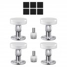 4Pcs Adjustable Bed Frame Anti-Shake Tool (Upgraded), Headboard Stoppers With Free Furnit