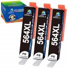 564Xl Photo Black Compatible Ink Cartridge Replacement For Hp 564Xl 564 Xl 564 Pb For Hp