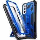 Spartan Case For Samsung Galaxy S21+ Plus 5G 6.7 Inch, Built-In Screen Protector Work Wit