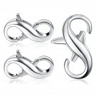 3 Pieces Lobster Clasp Double Opening Lobster Clasp Lock Necklace Connector Bracelet Exte