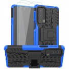 For Moto Edge 20 Pro Case With 2Pcs Screen Protector Dual Layer Shock-Absorption Cover Pr