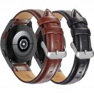 Galaxy Watch 4 Bands Leather 44/40Mm, Galaxy Watch 4 Classic Bands 46Mm 42Mm Leather, Gal
