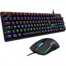 G-Lab Combo Carbon Pack Wired Keyboard And Mouse Gamer Rgb Pack 