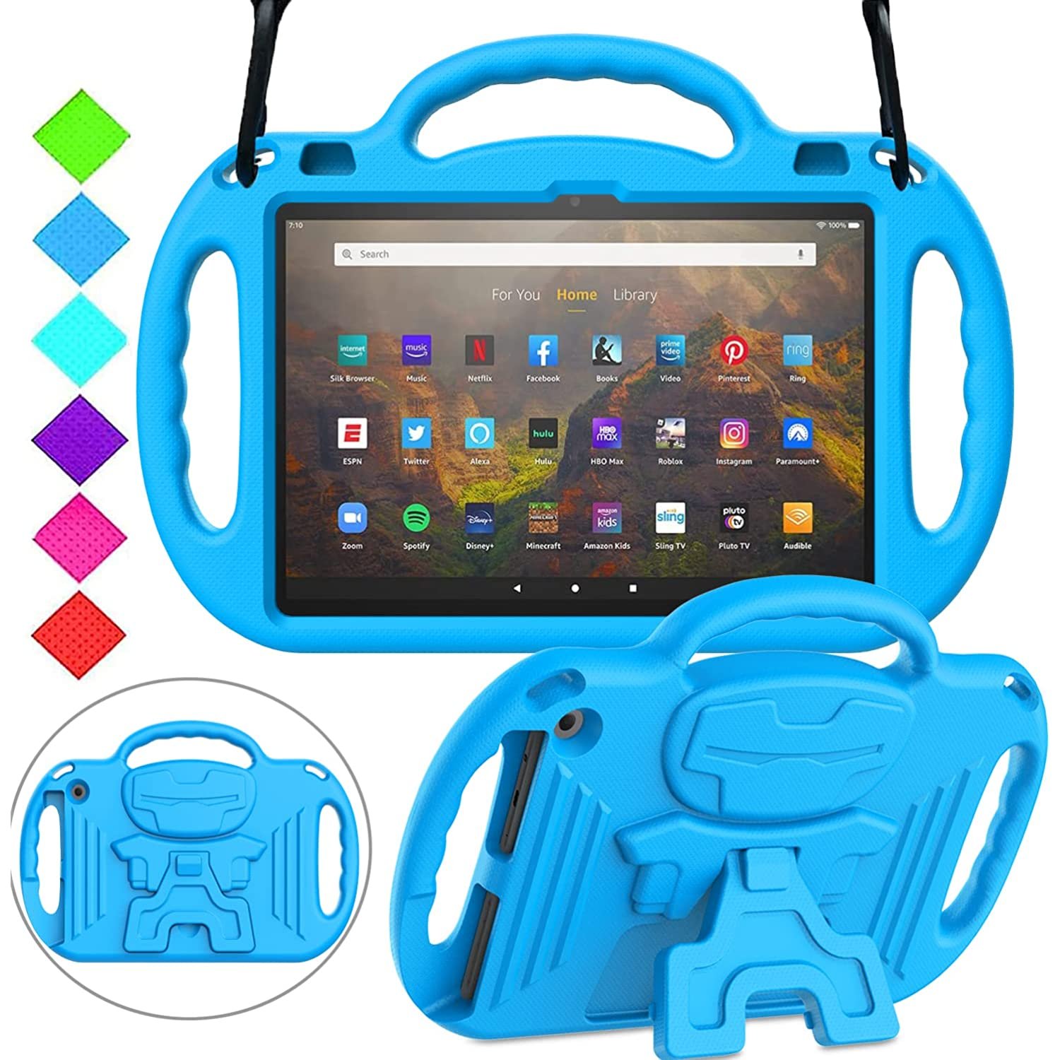 Kids Case For Fire Hd 10 & Fire Hd 10 Plus Tablet (11Th Generation,2021