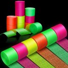 16 Rolls Neon Streamer Crepe Paper Streamers Glow Party Streamer Party Roll Fluorescent N