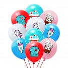 50Pcs Nurse Balloons With Ribbons, 12Inch Nursing Latex Balloons For Nurse Doctor Graduat