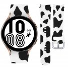 Band Compatible With Cow Marble Samsung Galaxy Watch 4 40Mm 44Mm,20Mm Cute Cow Print Marb