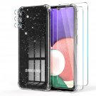 For Galaxy A13 5G Case, Samsung A13 5G Case With Screen Protector [2 Pack] + Camera Lens 