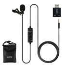 Universal Lavalier Usb Microphone For Computer With Usb Adapter Compatible With Laptop, D