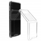Fit For Samsung Galaxy Z Flip 3 /Flip3 5G Case,Clear Slim Hard Pc Back Soft Silicone Tpu 