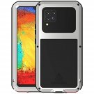 Galaxy A42 Case With Screen Protector, Heavy Duty Military Metal Bumper Full Body Water-R
