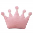 Short Plush Crown Shaped Princess Throw Pillows For Fluffy Plush Stuffed Decoration 16.5