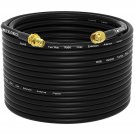 Sma Antenna Extension Cable - 20 Meters(65.6 Ft),Rg58 Coaxial Cable Sma Male To Sma Femal