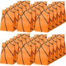 30 Pieces Basketball Party Favor Bags Basketball Goody Treat Bags Basketball Pattern Snac