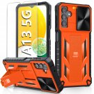 Samsung A13-5G Case Phone Cover: Rugged Protective Galaxy A13 5G Case With Kickstand & Sl