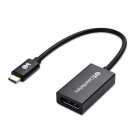 Cable Matters USB C to DisplayPort 1.4 Adapter with 8K@60hz, 4K@144hz and HDR Support - T