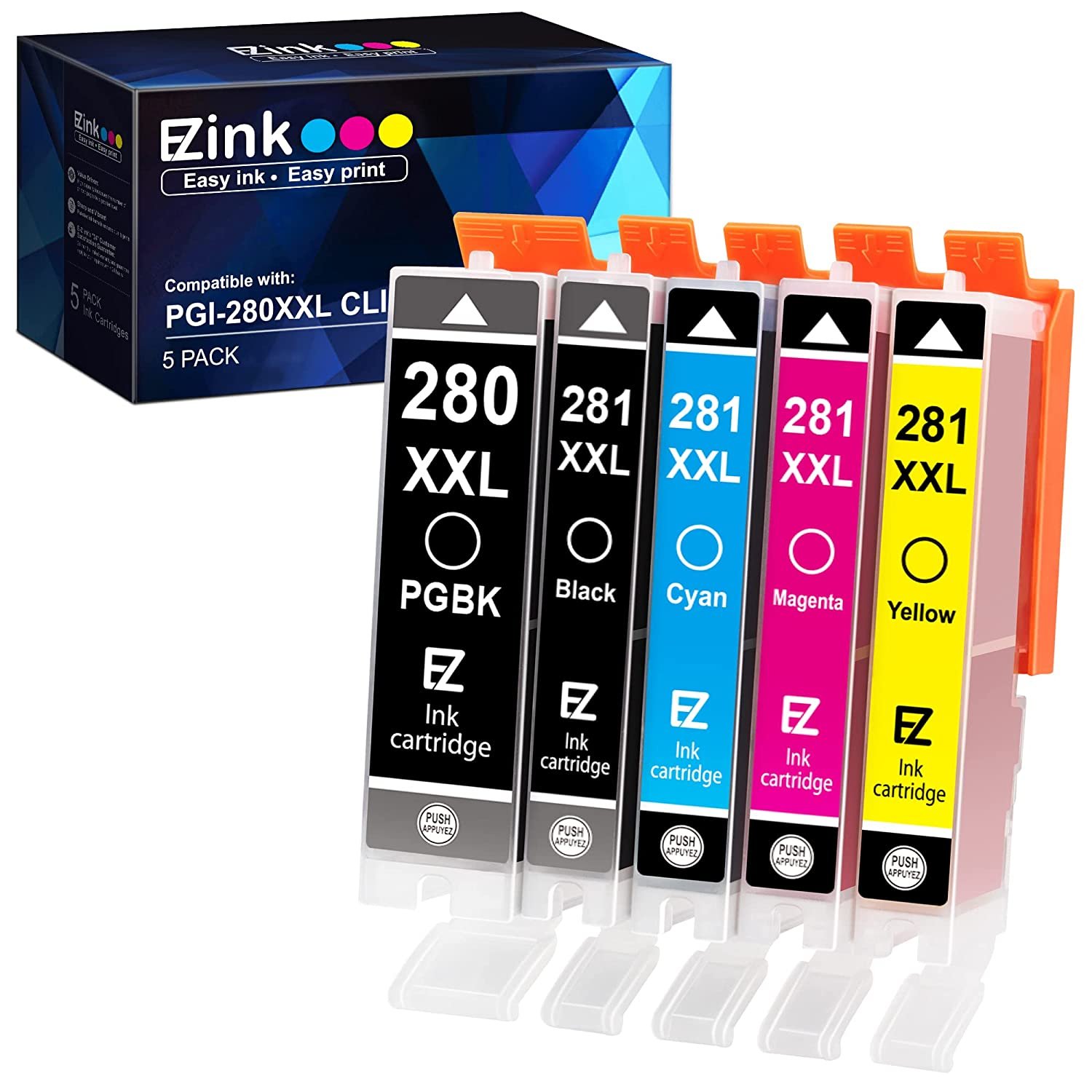 E-Z Ink Compatible Ink Cartridge Replacement For Canon PGI-280XXL CLI ...