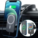 15W Magnetic Wireless Car Charger For Iphone 13/12/12 Pro/Pro Max/Mini/Mag-Safe Case, Qi 