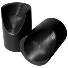 8 Black Folding Chair V-Tip Stabilizer Caps, 7/8 Inch Od - Heavy Duty Nylon End Caps, Non