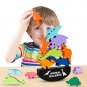 Dinosaur Toys For Kids 3-5 5-7 Year Old Boy Girl Toys,Wooden Stacking Building Toddler To