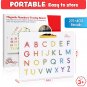Magnetic Alphabet Tracing Board - Double Sided Letters & Numbers Magnetic Tracing Board, 