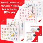 Magnetic Alphabet Tracing Board - Double Sided Letters & Numbers Magnetic Tracing Board, 