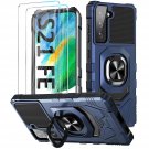 Rugged Case For Samsung Galaxy S21 Fe 5G Case With Screen Protector Galaxy S21 Fe Case Mi
