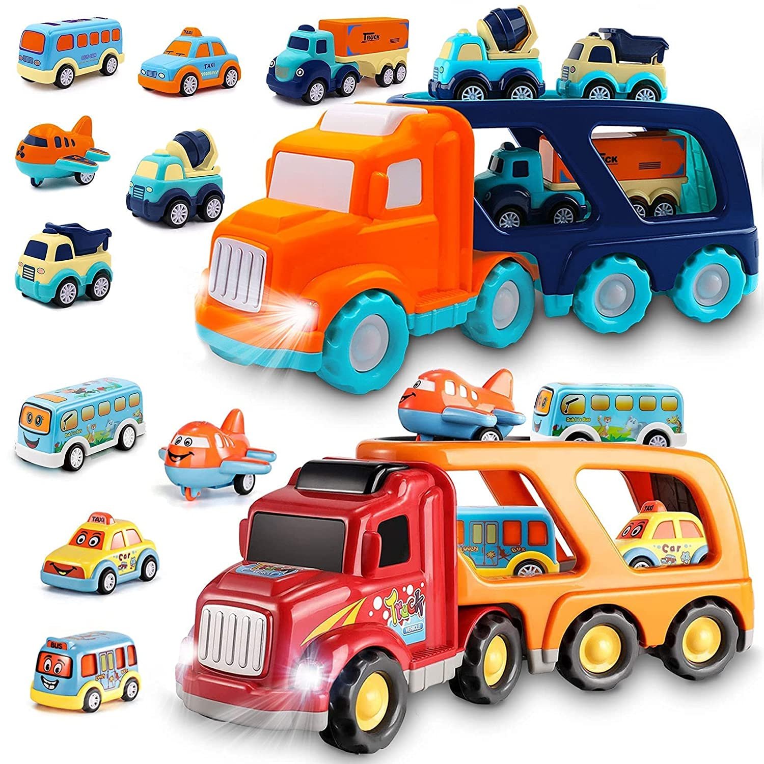 Toddler Toys Car For Boys: Kids Toys For 1 2 3 4 5 6 Year Old Boys | Boy Toys 5 In 1 Carr