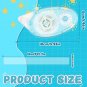 6 Pcs Double Sided Adhesive Tape Glue Tape Roller 0.31 X 397 Inch Journal Scrapbooking Ta