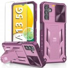 Case For Samsung Galaxy A13 5G: Rugged Protective Cell Phone Cover With Built In Kickstan