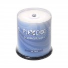 Dvd-R 4.7Gb 16X White Thermal Hub Printable - 100 Disc Spindle (Ffp) - 632-415-Bx