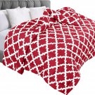 Comforter - Printed Quilted Comforter - Box Stitched Down Alternative Comforter - Machine Washable
