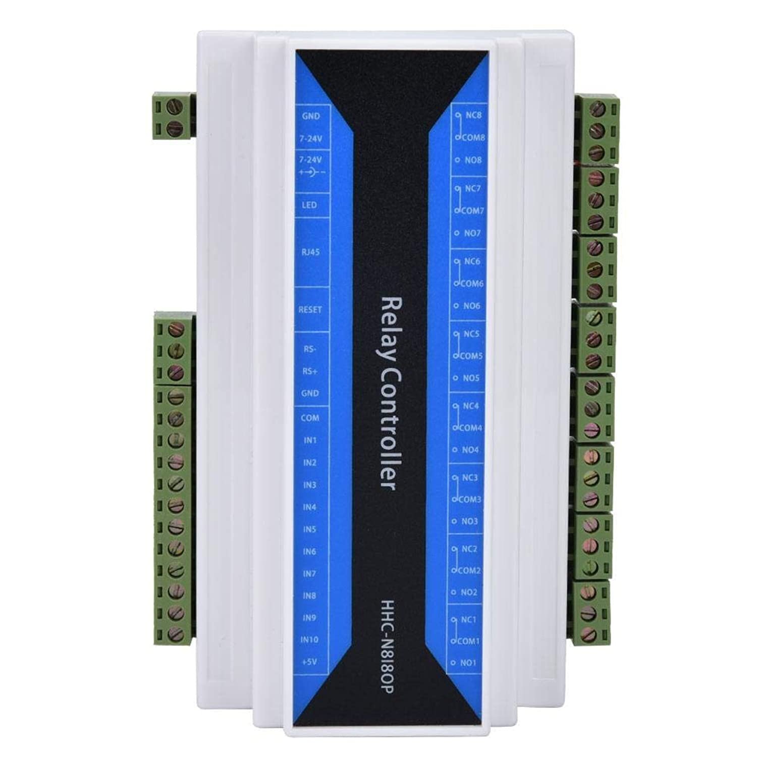 8 Channel Network Relay Module Remote Control Relay Device Ethernet To Rs485 Tcp Relay Module