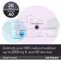 Wifi Mesh Range Extender Ex7700 - Coverage Up To 2300 Sq.Ft. And 45 Devices With Ac2200 Tri-Band W