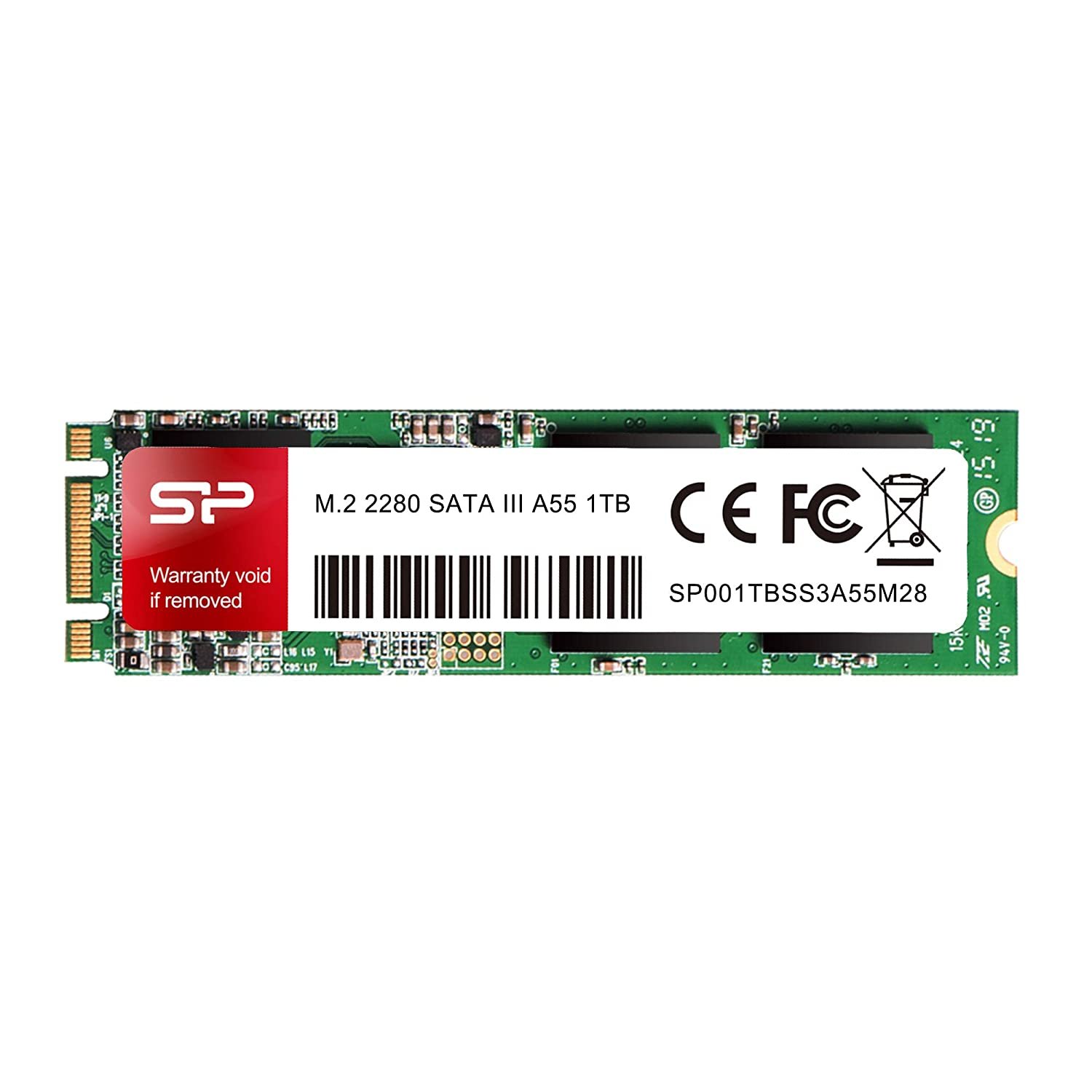Silicon Power 1Tb A55 M.2 Ssd (Slc Cache For Speed Boost) Sata Iii Internal Solid State Drive 2280