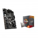Micro Center AMD Ryzen 7 5700X 8-Core 16-Thread Unlocked Desktop Processor Bundle with MSI B550-A