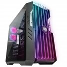 Cooler Master HAF 700 EVO E-ATX High Airflow PC Case with IRIS Customizable LCD .Breathable TG Fro