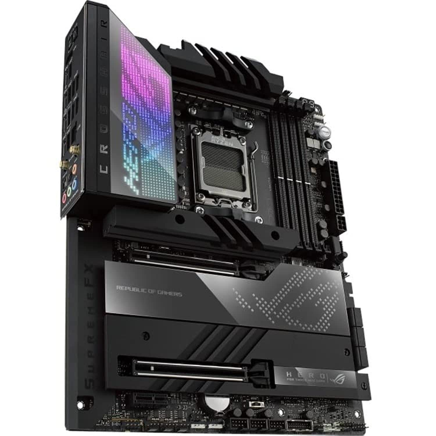 Asus Rog Crosshair X670e Hero Wifi 6e Socket Am5 Lga 1718 Ryzen 7000 Gaming Motherboard182 P