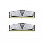 XPG Z1 DDR4 3200MHz (PC4 25600) 16GB (2x8GB) 288-Pin CL16-20-20 Memory Modules, Silver (AX4U320038