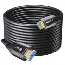 GearIT 8K HDMI Cable Fiber Optic HDM1 2.1 (50ft) Ultra High Speed 48Gbps, Supports 8K@60Hz, 4K@120