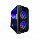 Prodigy-Bk Micro-Atx Gaming Case With 1 X Tempered Glass Panel, Top Usb3.0/Usb2.0/Audio Ports, 3 X