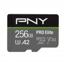 256Gb Pro Elite Class 10 U3 V30 Microsdxc Flash Memory Card - 100Mb/S, Class 10, U3, V30, A2, 4K U