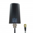 Vandal Resistant Low Profile Dual Band 2.4/5.8 Ghz Wi-Fi 802.11 B/G/N/Ac/Ax Omni-Directional Anten