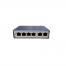4 Port 802.3Bt Poe Network Switch W/ 2 Uplink Ports | Designed For Poe Lighting And High Powered I