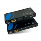4K Usb 2.0 Hdmi Extender Over Lan By Hdbaset Poc Single Cat5E/Cat6A/Cat7 Cable 4K @ 60Hz - Up To 4