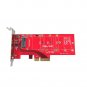 Pexm2-110 M.2 Ngff Pcie Ssd To Pci Express X4 Host Adapter Card