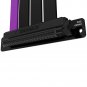 Cooler Master Riser Cable PCIe 4.0 x16-200mm, Black/Purple, connectors - PCIe X 16, Plug to PCIe X