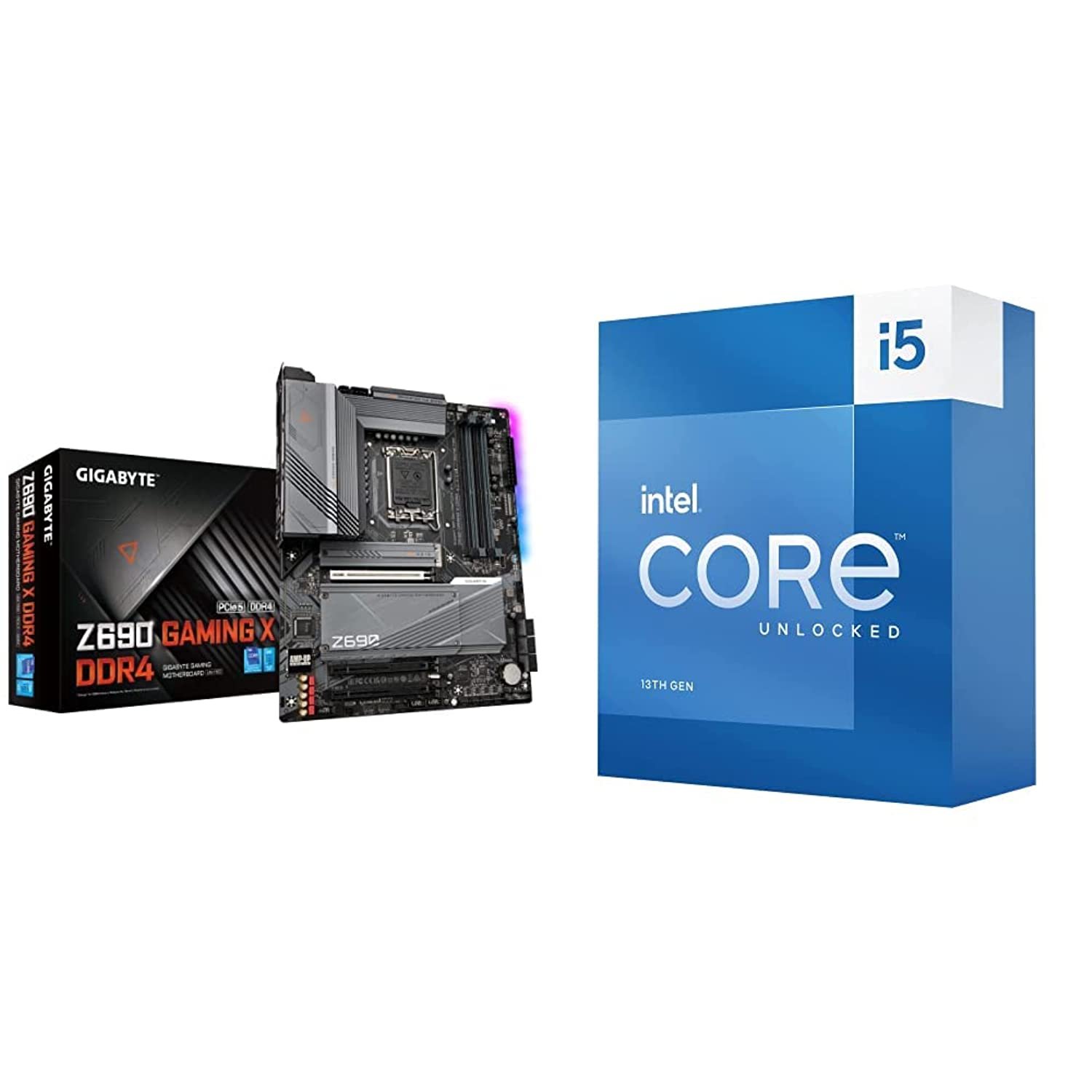 GIGABYTE Z690 Gaming X DDR4 & Intel Core i513600K Desktop Processor 14