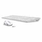Wireless Keyboard and Mouse for Mac, seenda Ultra Thin Full Size Keyboard and Mouse Combo with USB